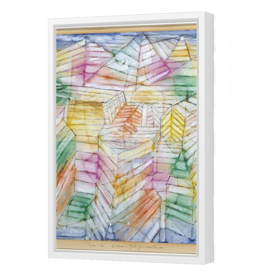 Thumbnail for Canvas - White Floating Frame
