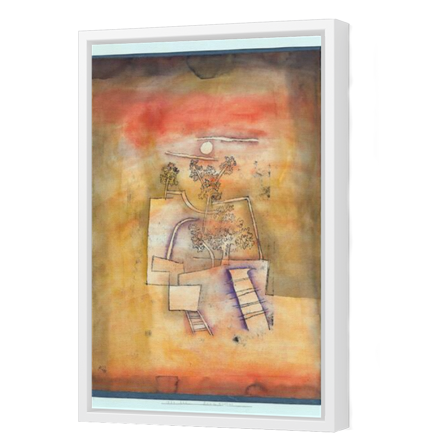Thumbnail for Canvas - White Floating Frame