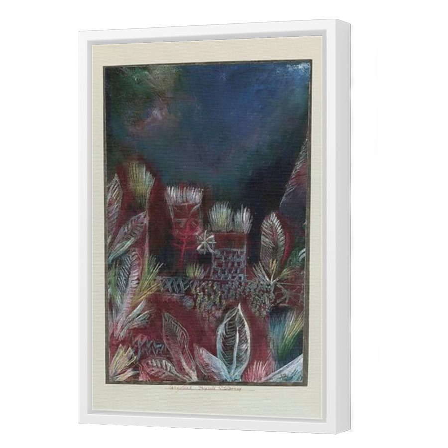 Thumbnail for Canvas - White Floating Frame