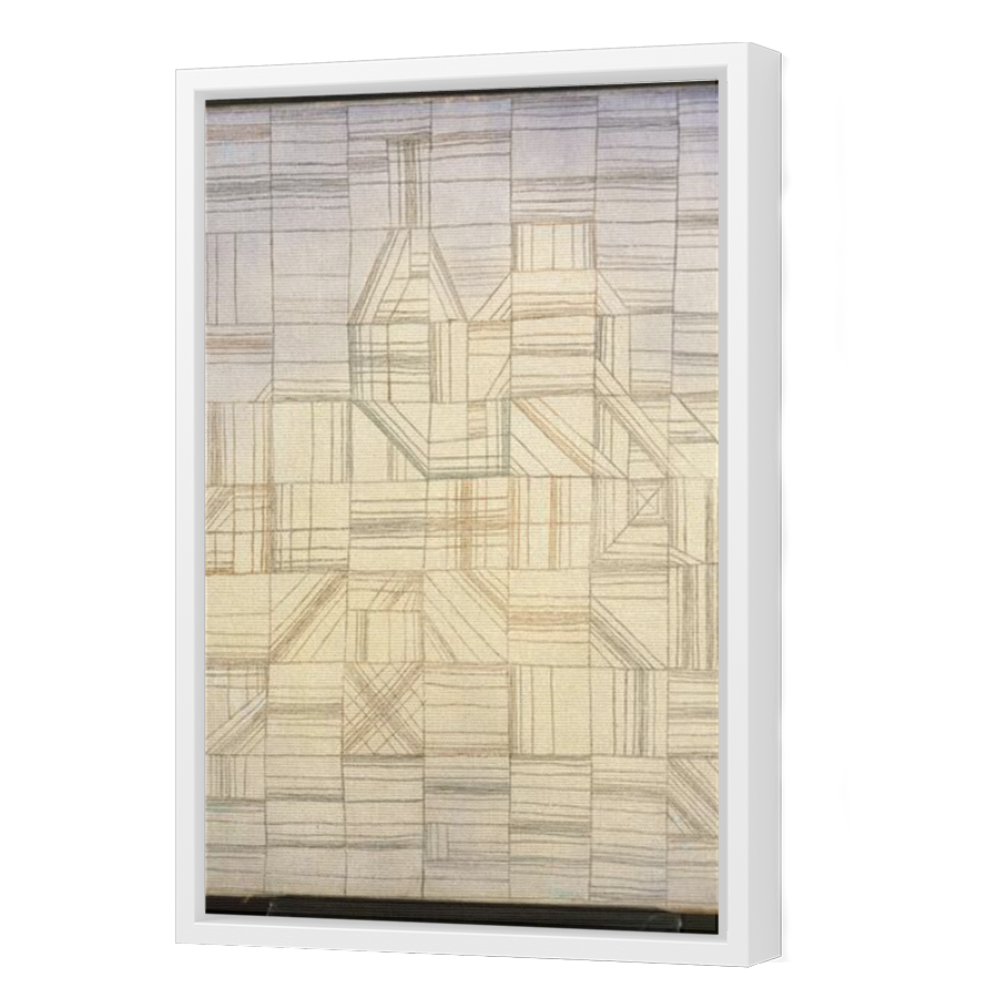 Thumbnail for Canvas - White Floating Frame