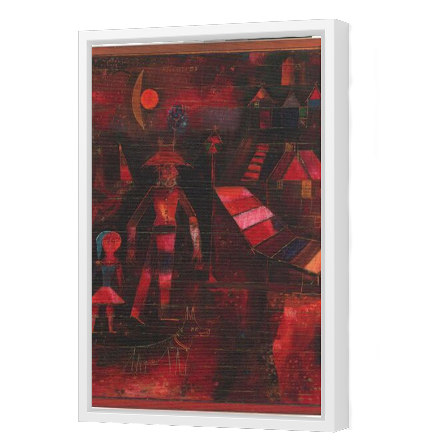 Thumbnail for Canvas - White Floating Frame