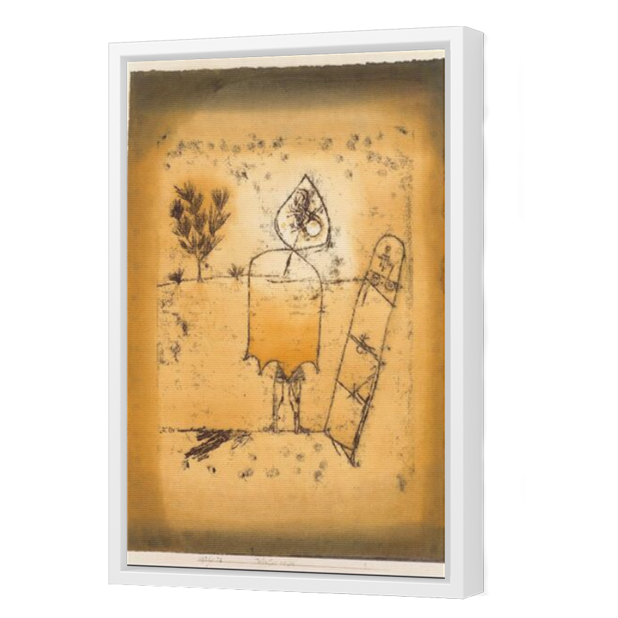 Thumbnail for Canvas - White Floating Frame