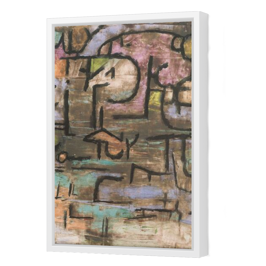 Thumbnail for Canvas - White Floating Frame