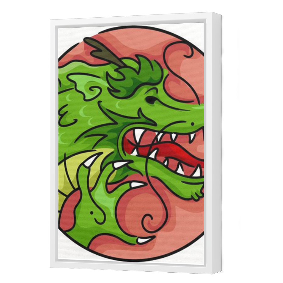 Thumbnail for Canvas - White Floating Frame