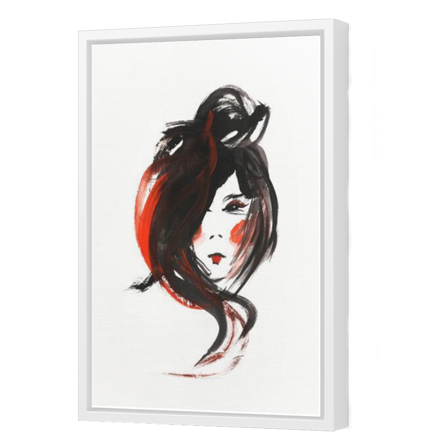 Thumbnail for Canvas - White Floating Frame