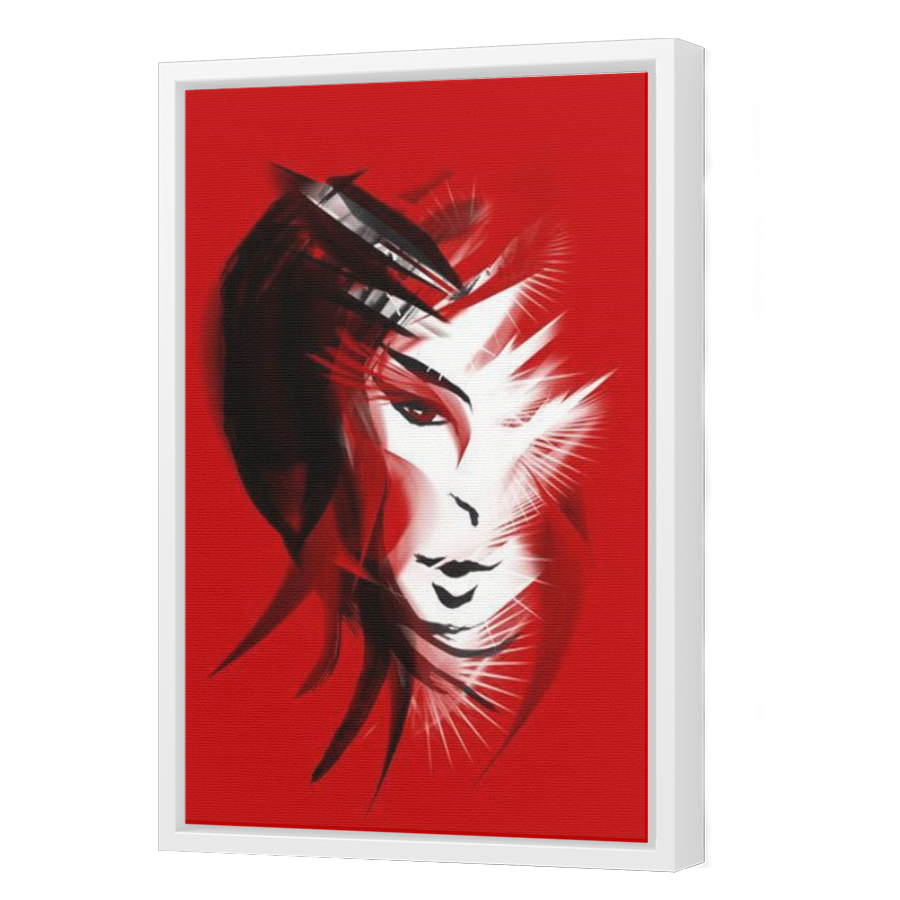 Thumbnail for Canvas - White Floating Frame