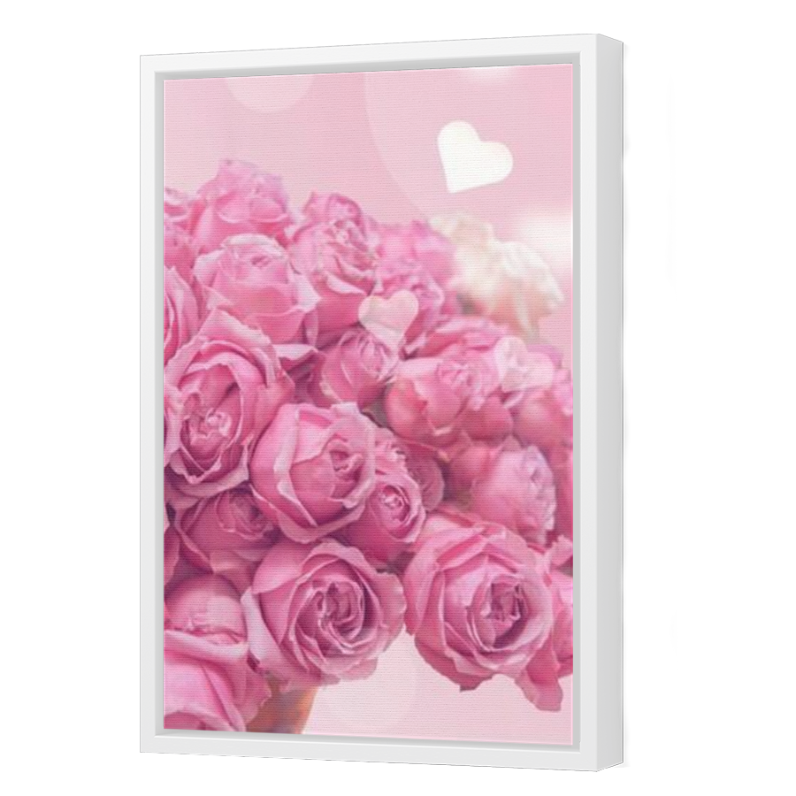 Thumbnail for Canvas - White Floating Frame