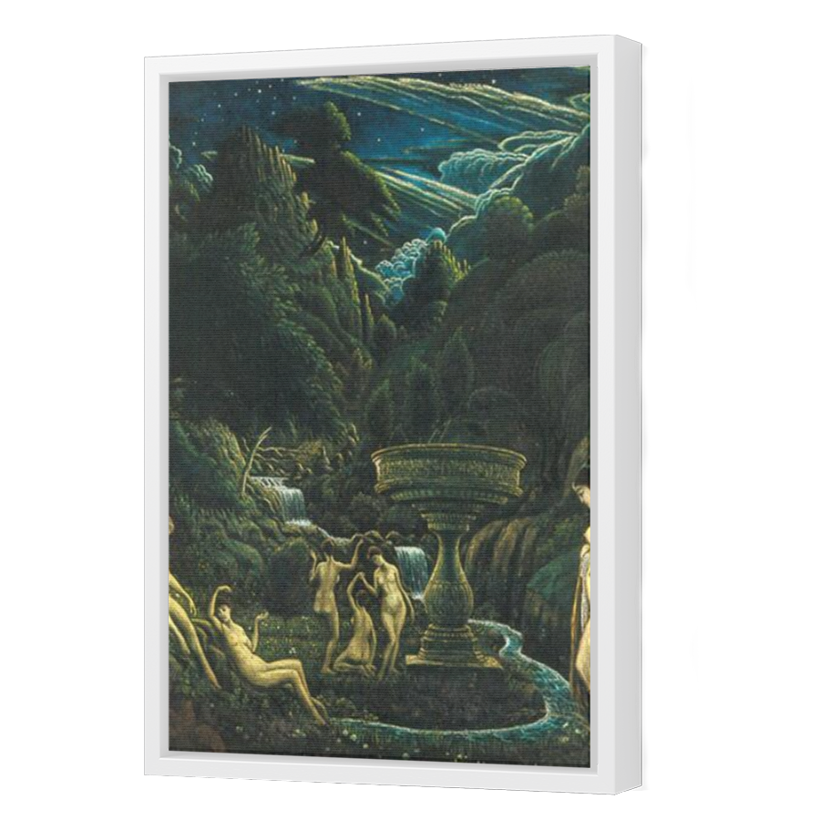 Thumbnail for Canvas - White Floating Frame