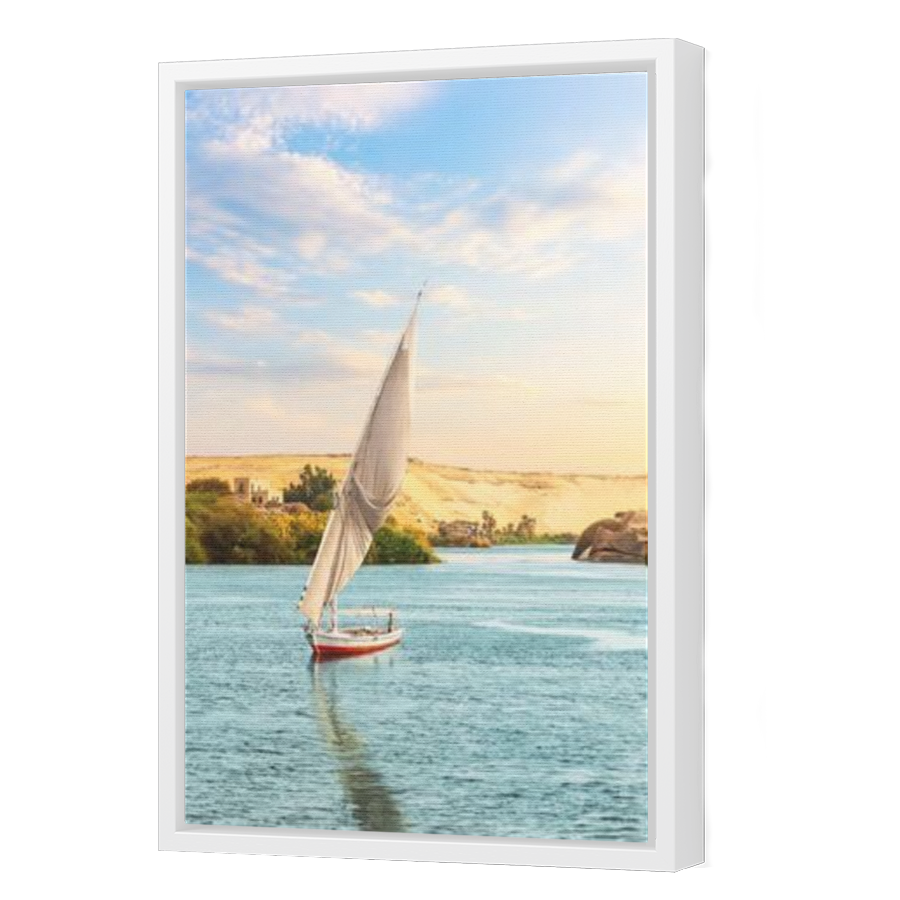 Thumbnail for Canvas - White Floating Frame