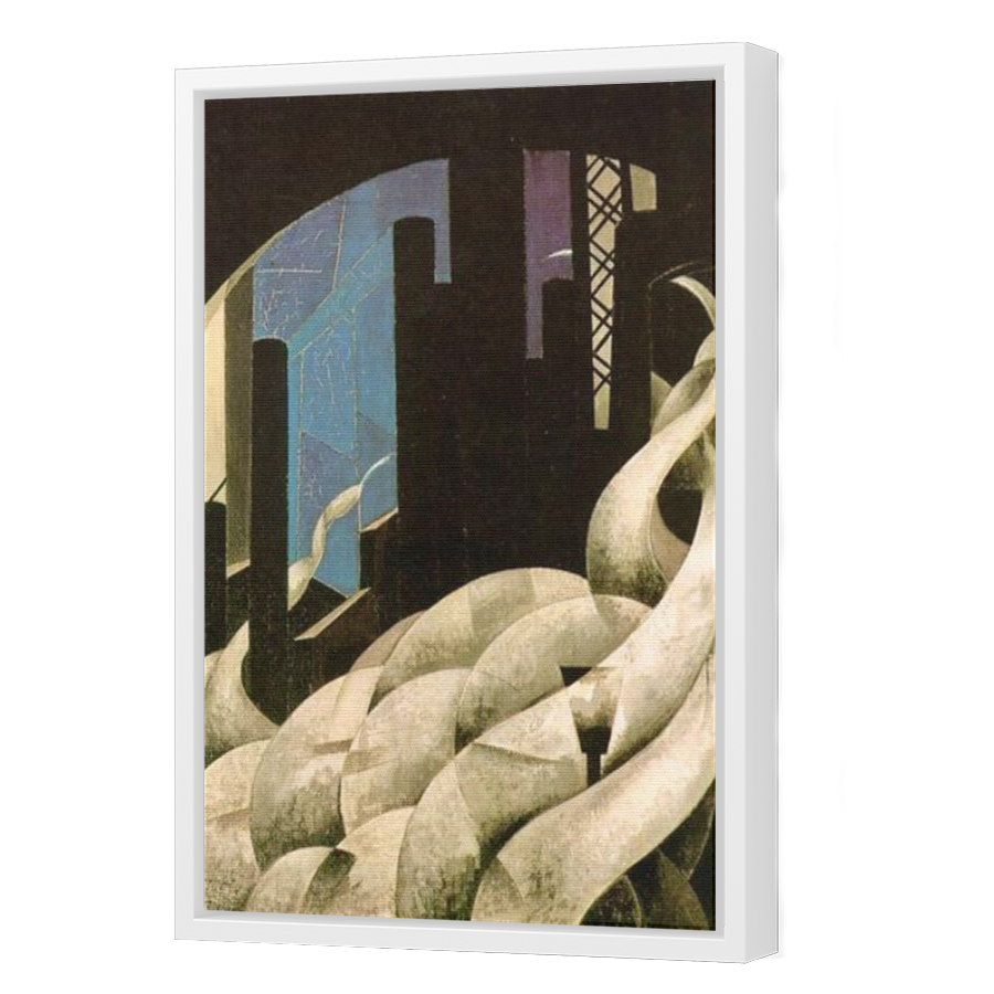 Thumbnail for Canvas - White Floating Frame