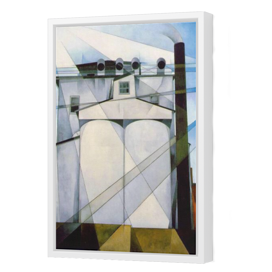 Thumbnail for Canvas - White Floating Frame