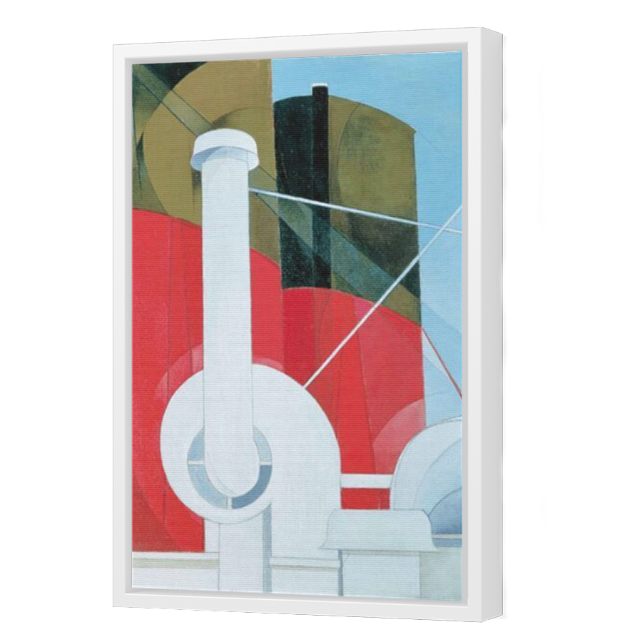 Thumbnail for Canvas - White Floating Frame