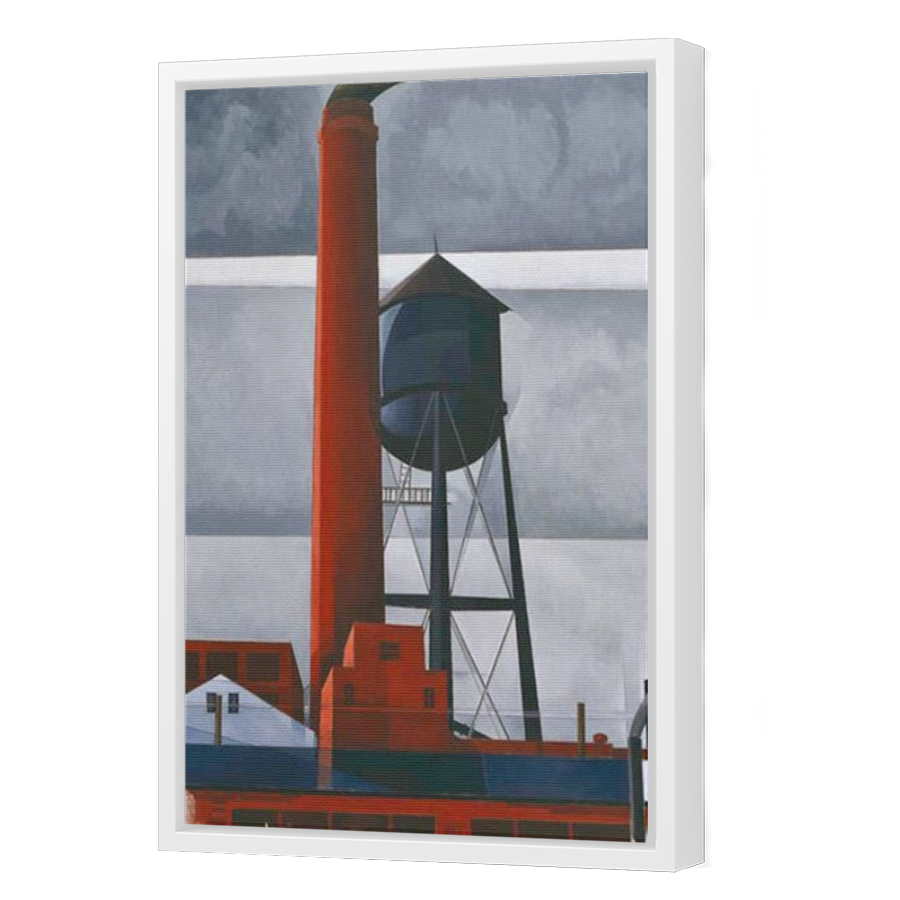 Thumbnail for Canvas - White Floating Frame