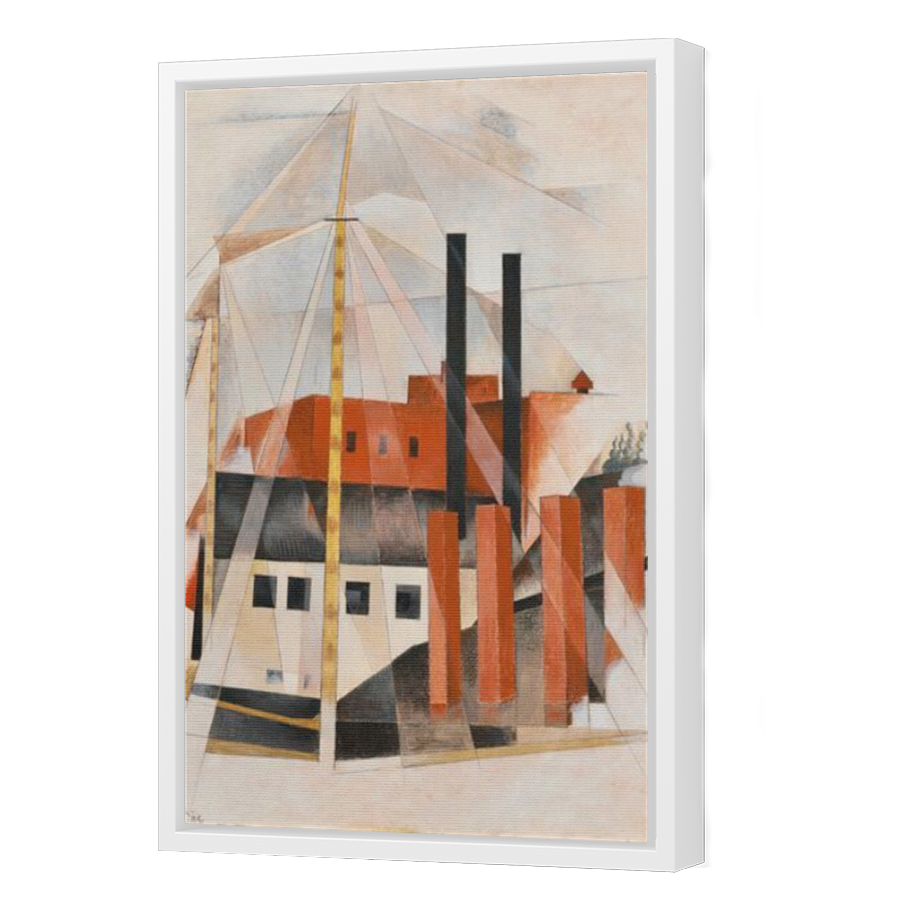 Thumbnail for Canvas - White Floating Frame
