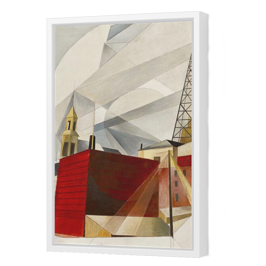 Thumbnail for Canvas - White Floating Frame