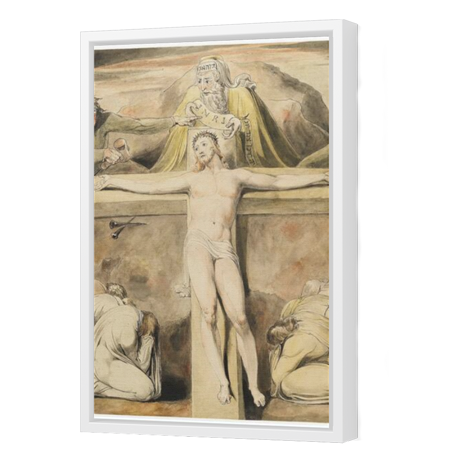 Thumbnail for Canvas - White Floating Frame