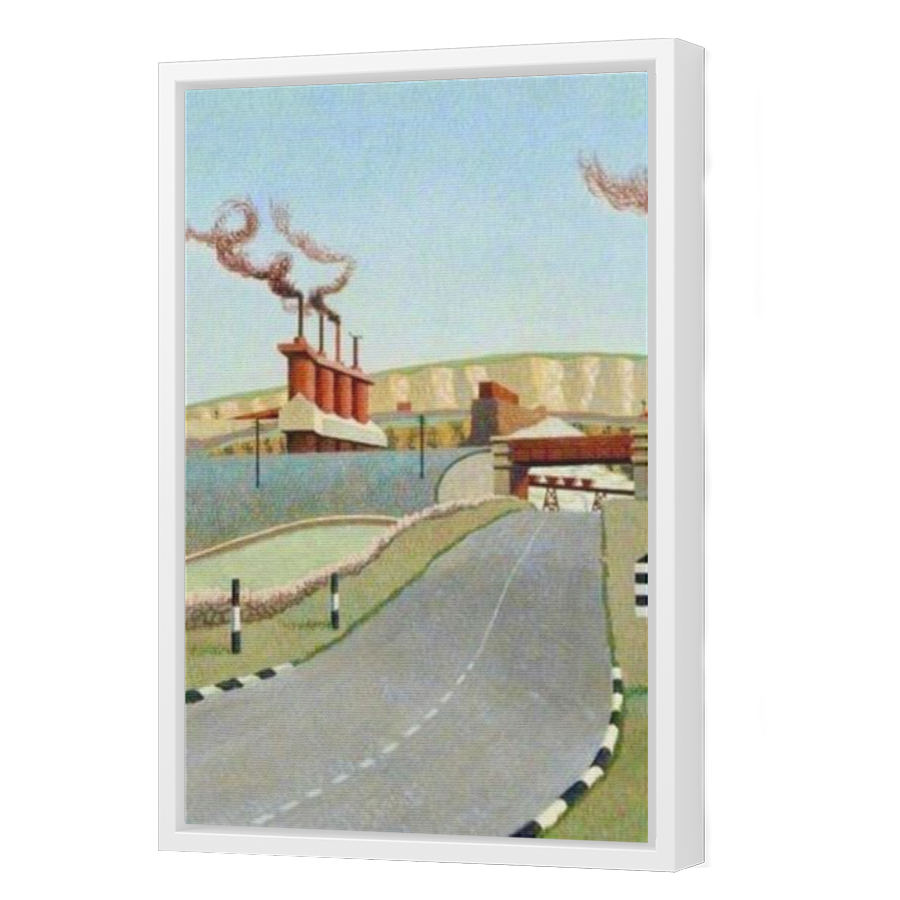 Thumbnail for Canvas - White Floating Frame