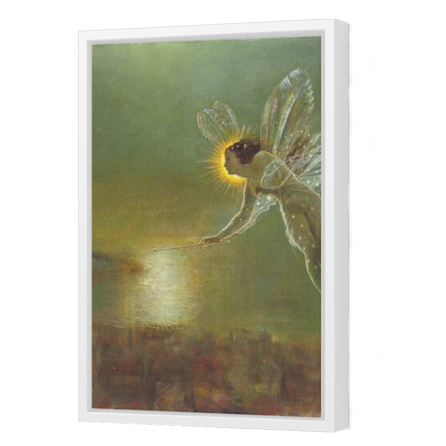 Thumbnail for Canvas - White Floating Frame