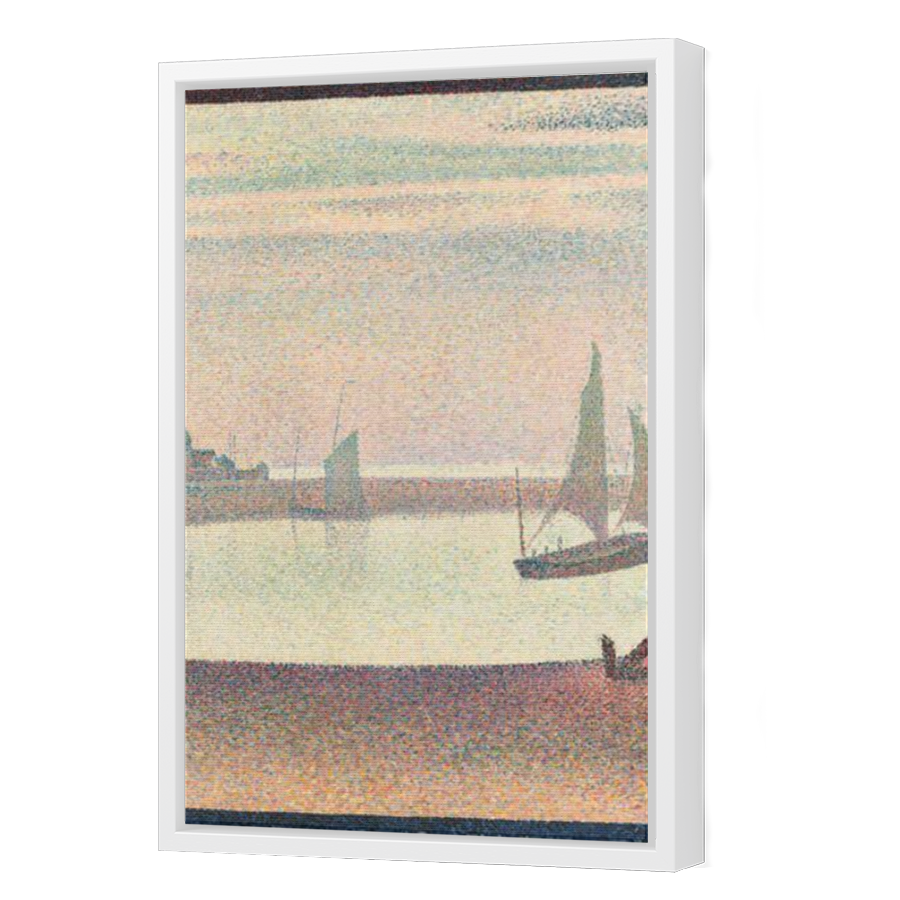 Thumbnail for Canvas - White Floating Frame