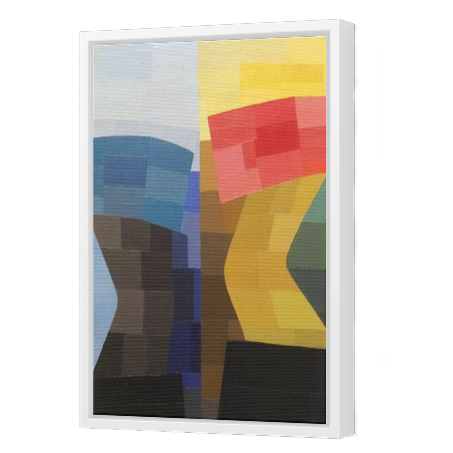 Thumbnail for Canvas - White Floating Frame