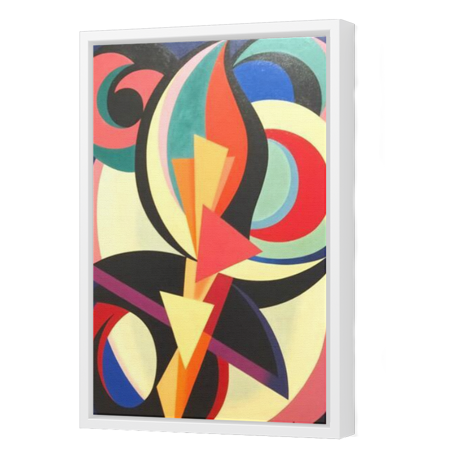 Thumbnail for Canvas - White Floating Frame