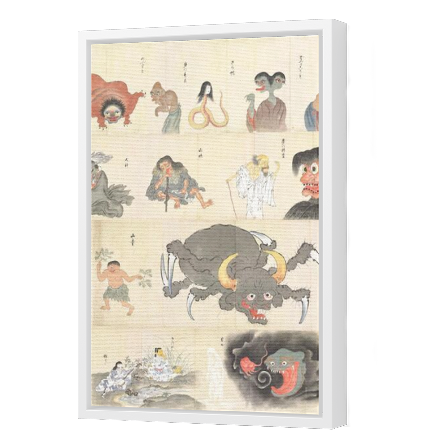 Thumbnail for Canvas - White Floating Frame