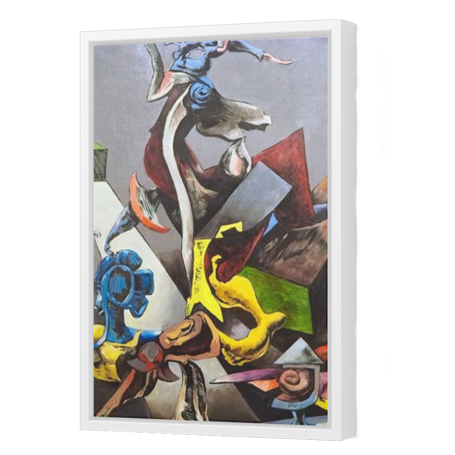 Thumbnail for Canvas - White Floating Frame