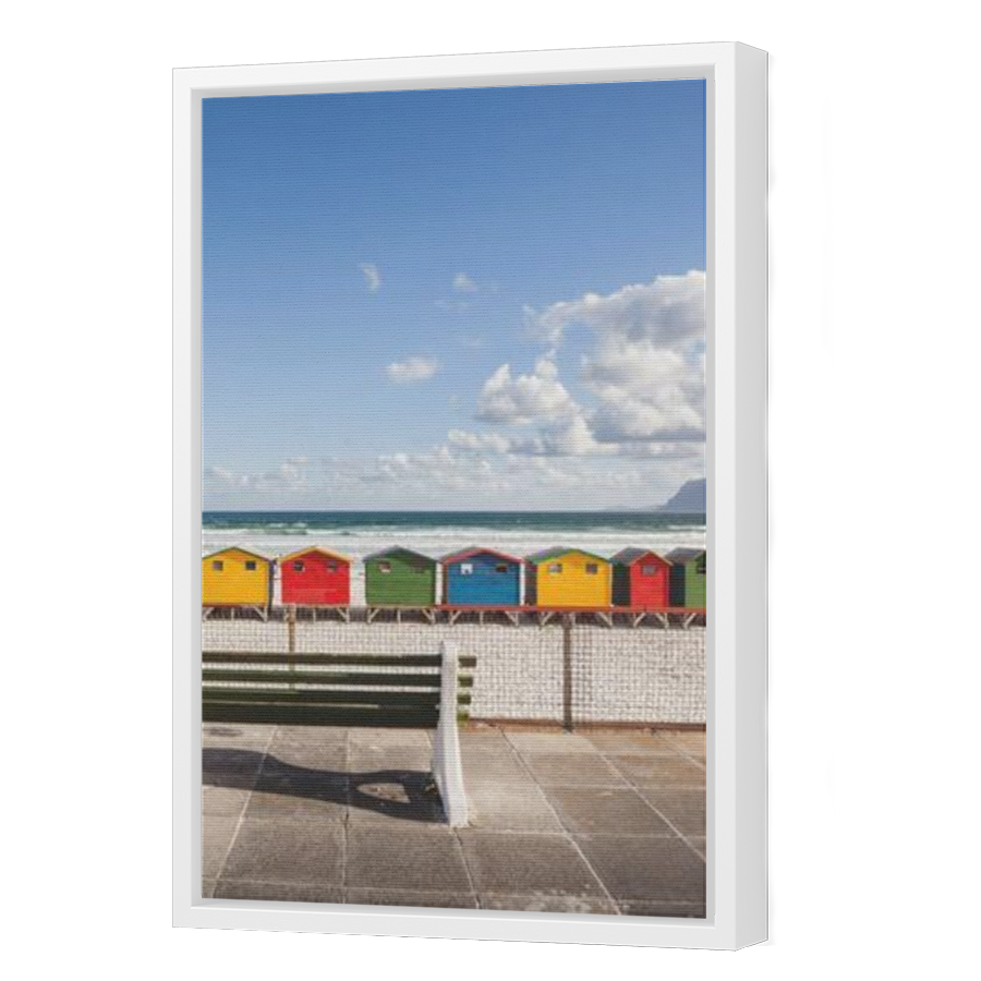 Thumbnail for Canvas - White Floating Frame