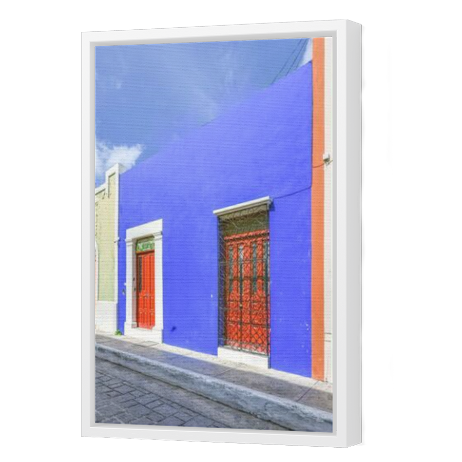 Thumbnail for Canvas - White Floating Frame