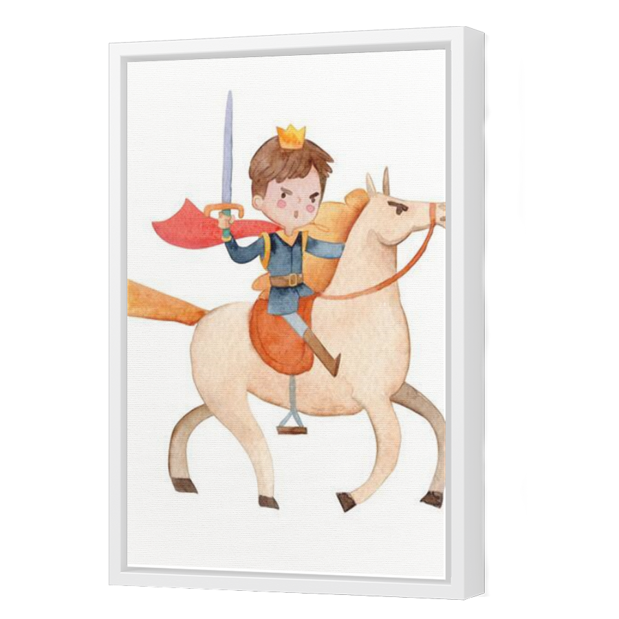 Thumbnail for Canvas - White Floating Frame