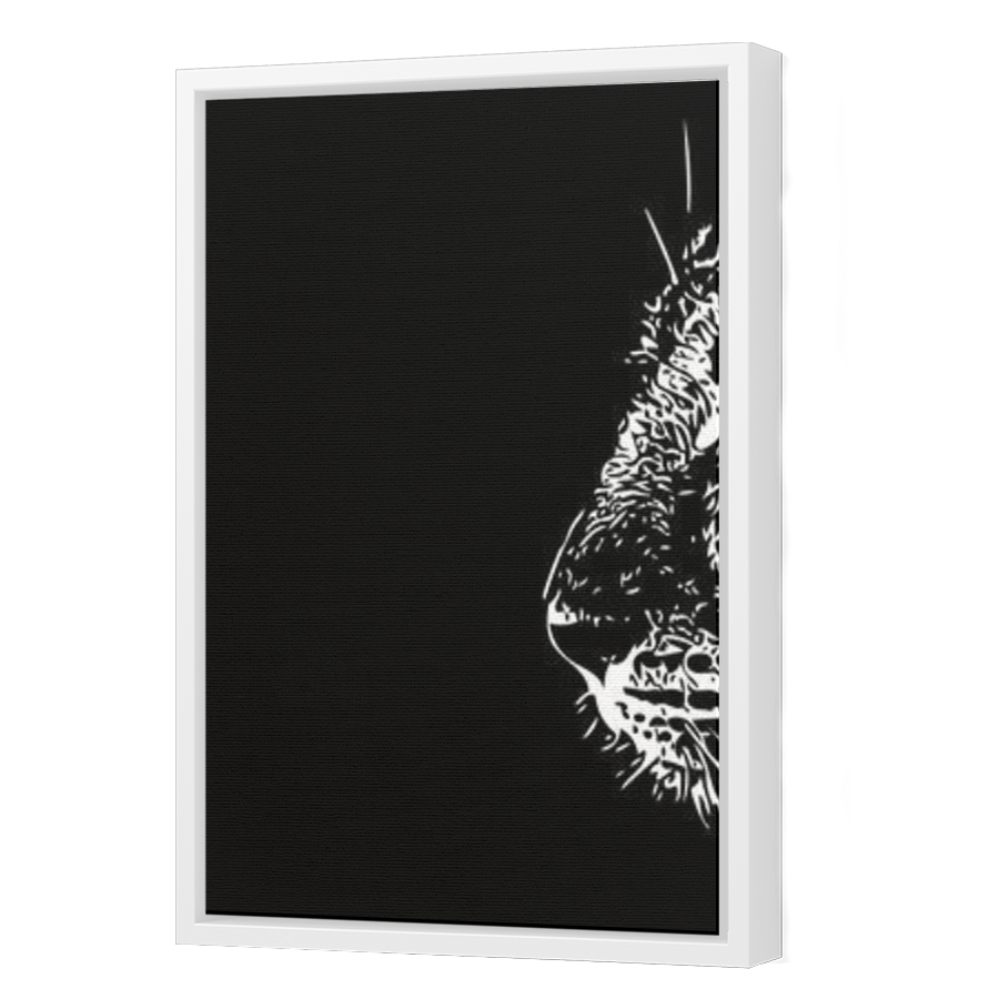 Thumbnail for Canvas - White Floating Frame