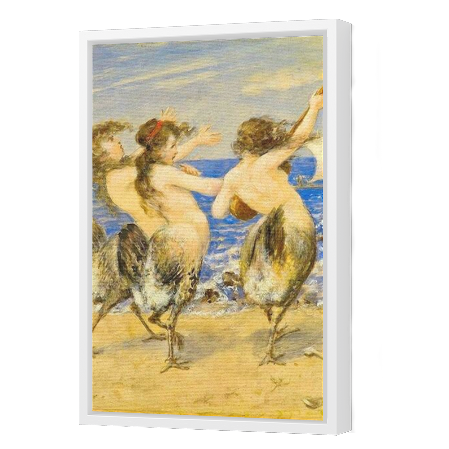 Thumbnail for Canvas - White Floating Frame