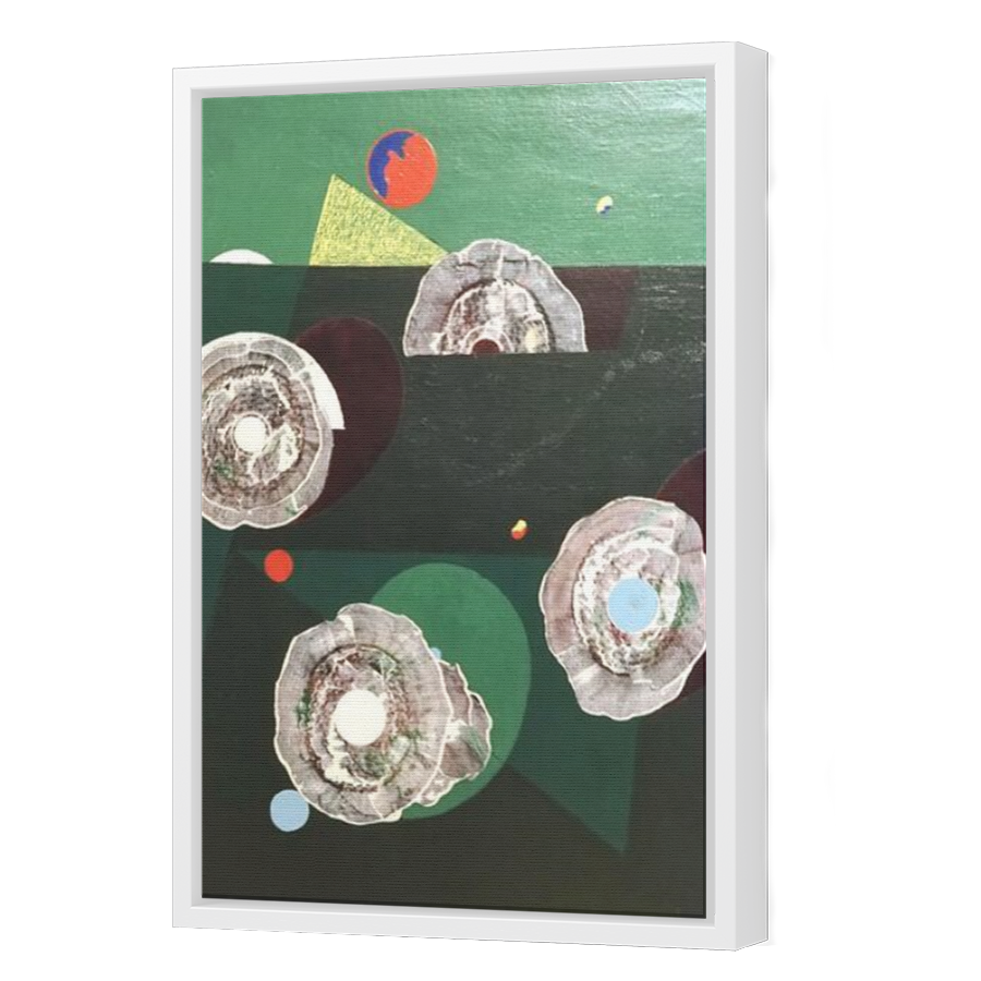 Thumbnail for Canvas - White Floating Frame