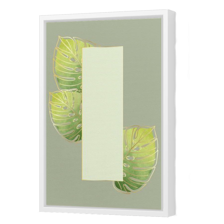 Thumbnail for Canvas - White Floating Frame