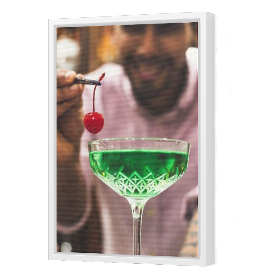 Thumbnail for Canvas - White Floating Frame