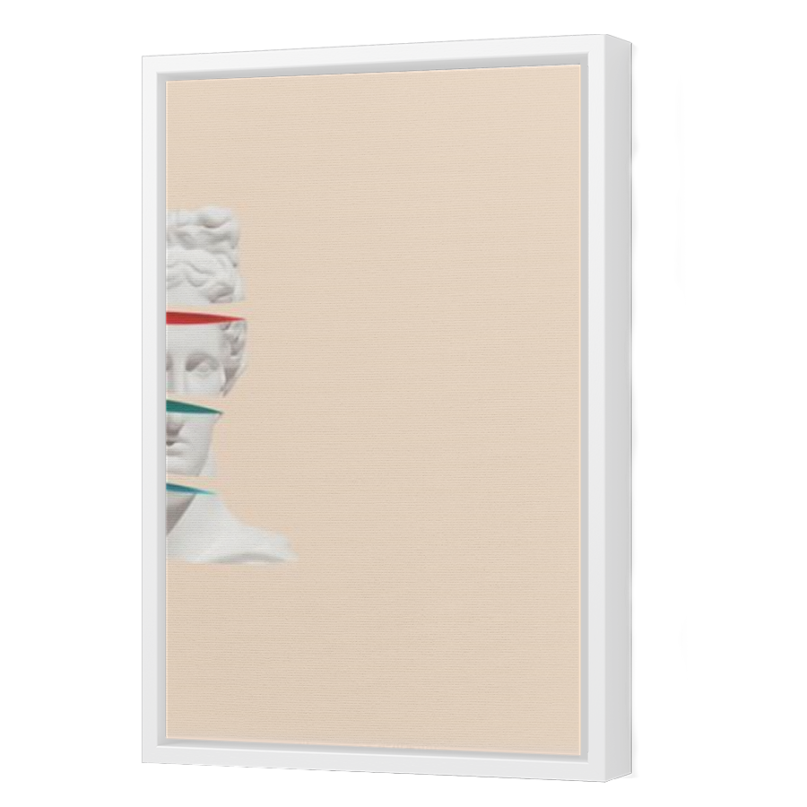 Thumbnail for Canvas - White Floating Frame