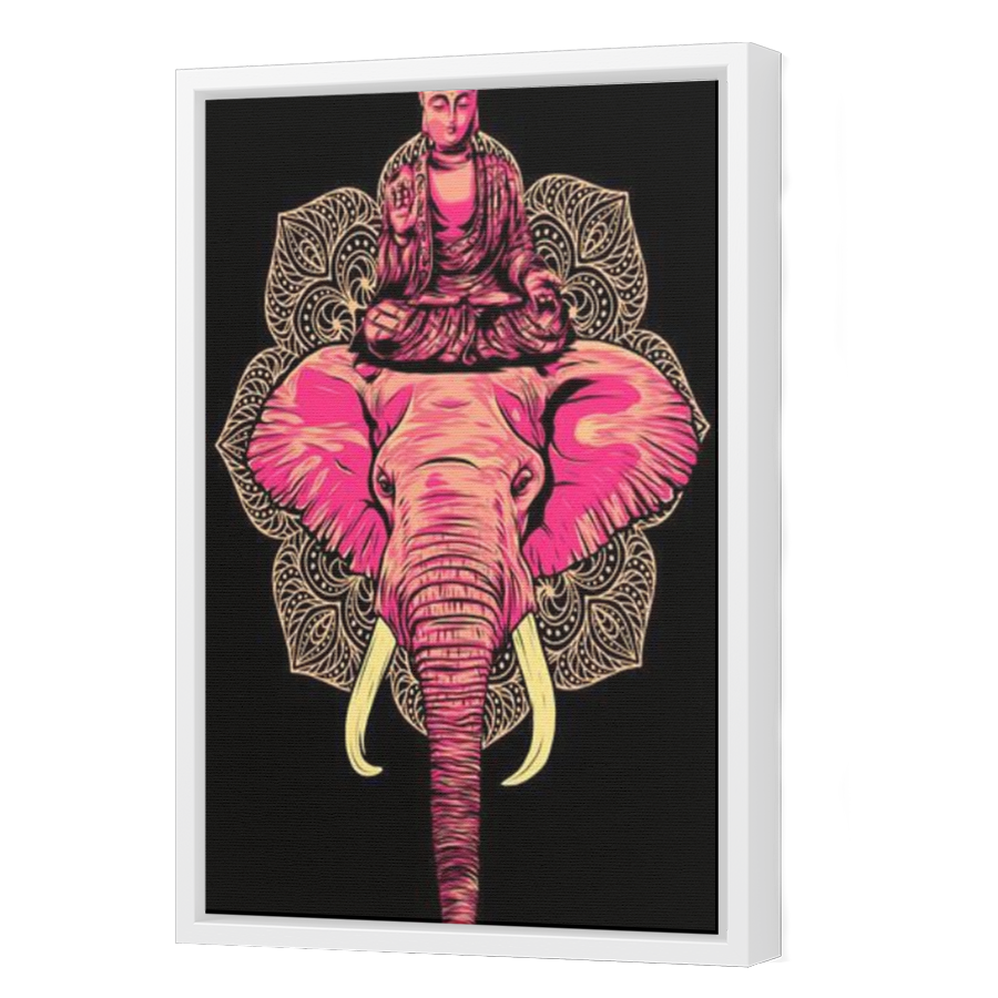 Thumbnail for Canvas - White Floating Frame