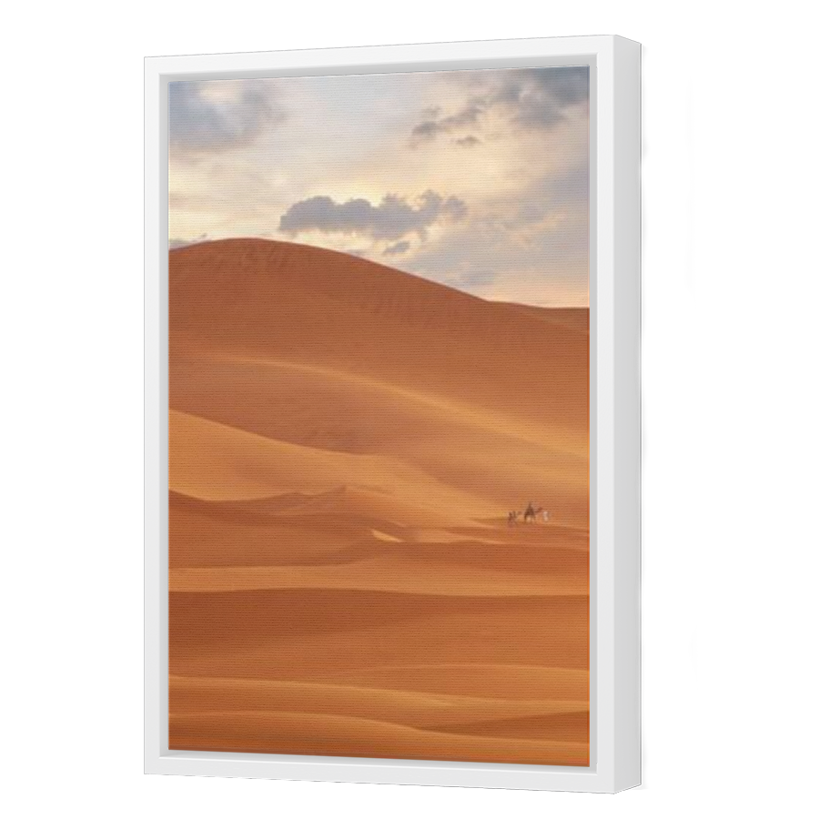 Thumbnail for Canvas - White Floating Frame