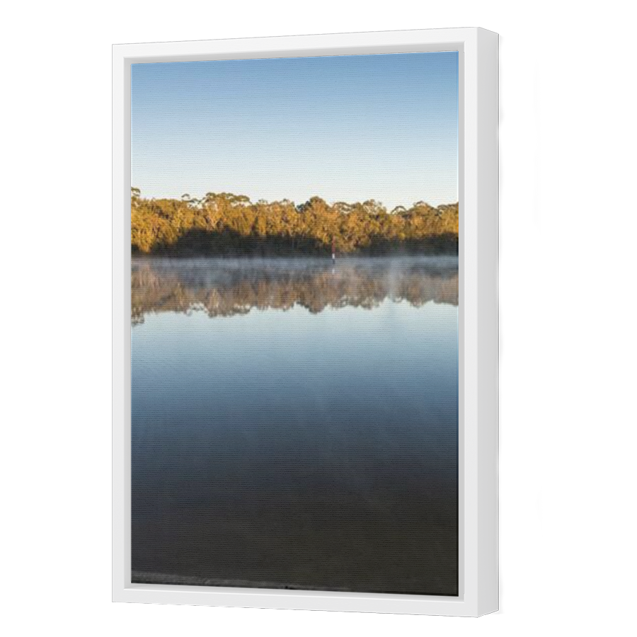 Thumbnail for Canvas - White Floating Frame