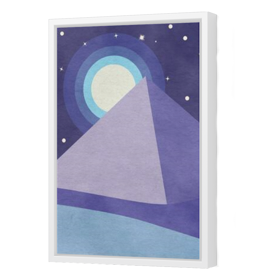 Thumbnail for Canvas - White Floating Frame