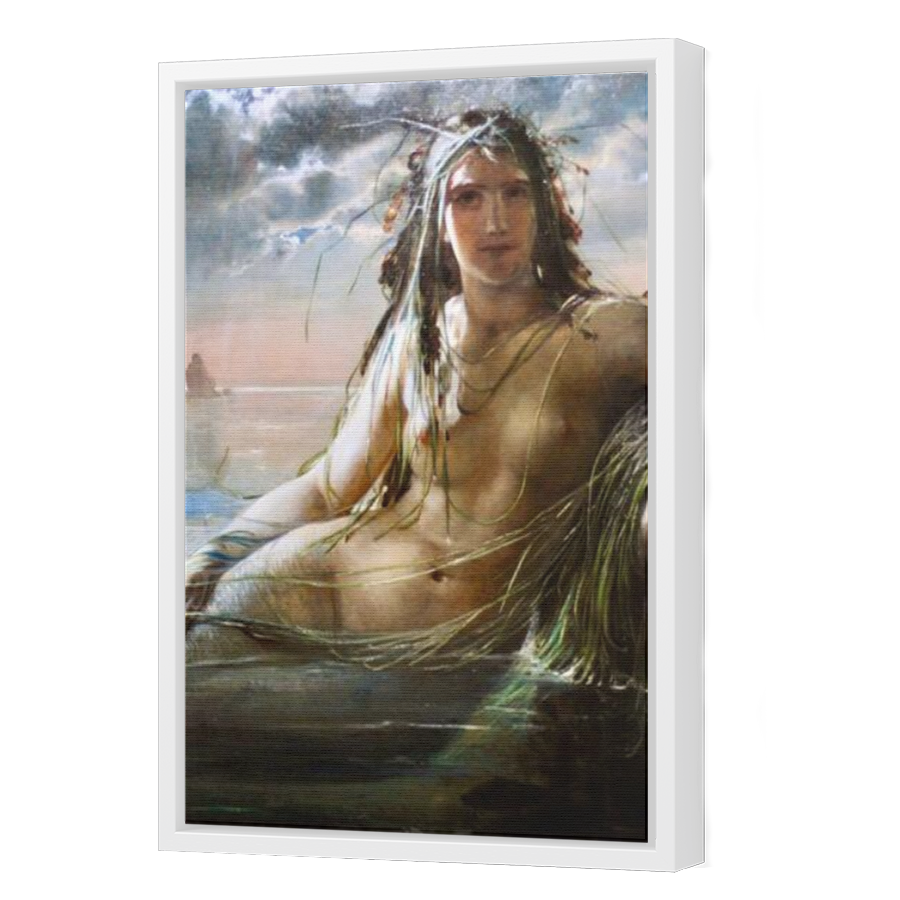 Thumbnail for Canvas - White Floating Frame