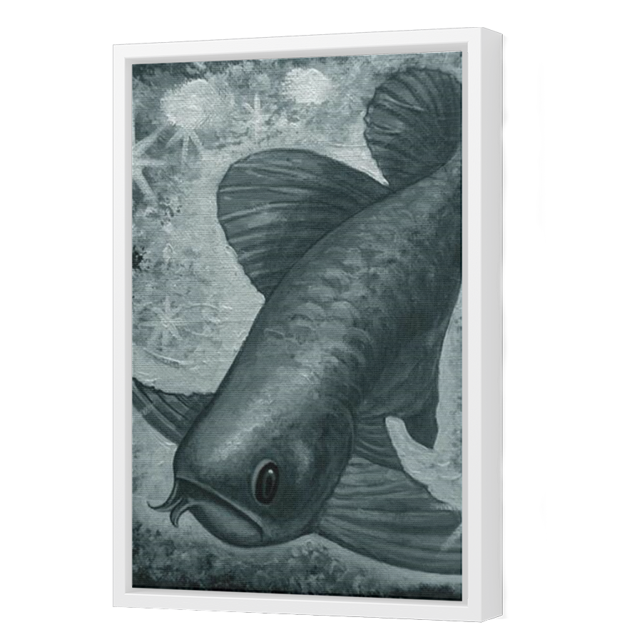 Thumbnail for Canvas - White Floating Frame