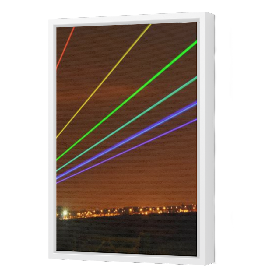 Thumbnail for Canvas - White Floating Frame