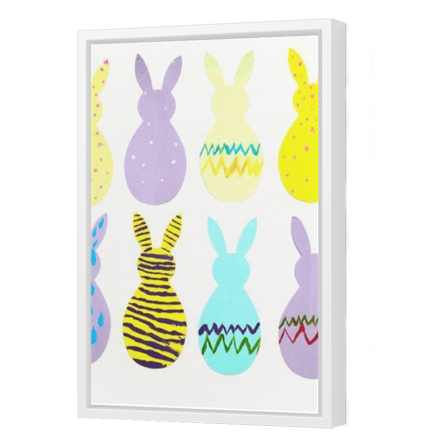 Thumbnail for Canvas - White Floating Frame