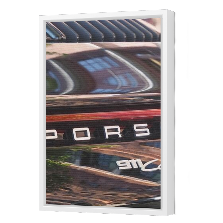 Thumbnail for Canvas - White Floating Frame