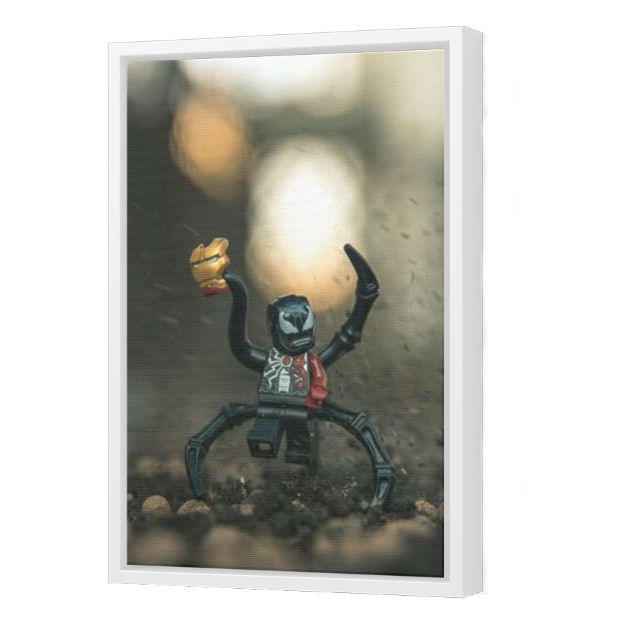 Thumbnail for Canvas - White Floating Frame