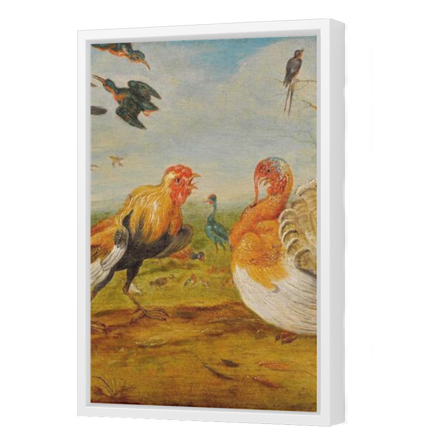 Thumbnail for Canvas - White Floating Frame