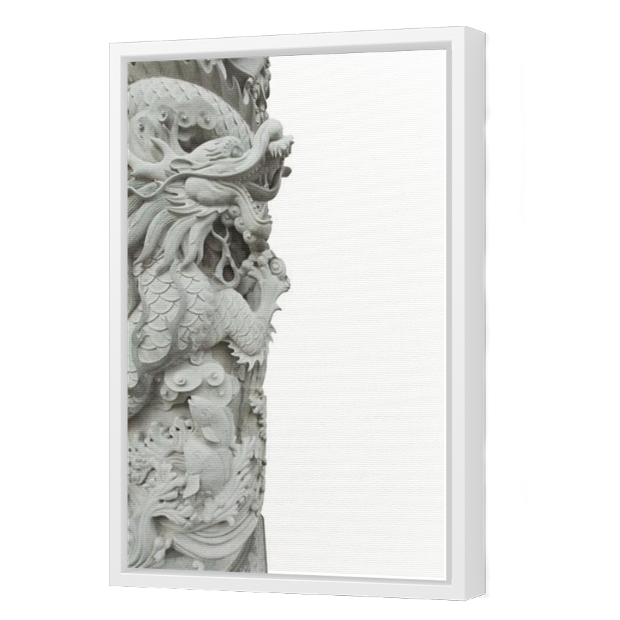 Thumbnail for Canvas - White Floating Frame