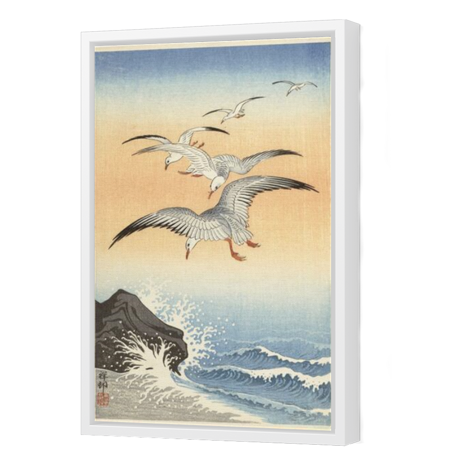 Thumbnail for Canvas - White Floating Frame