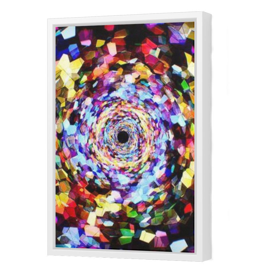 Thumbnail for Canvas - White Floating Frame